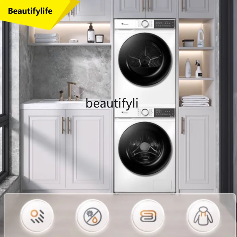 

A61 Heat Pump Washing and Drying Suit 10kg Automatic Household Laundry Dryer Combination