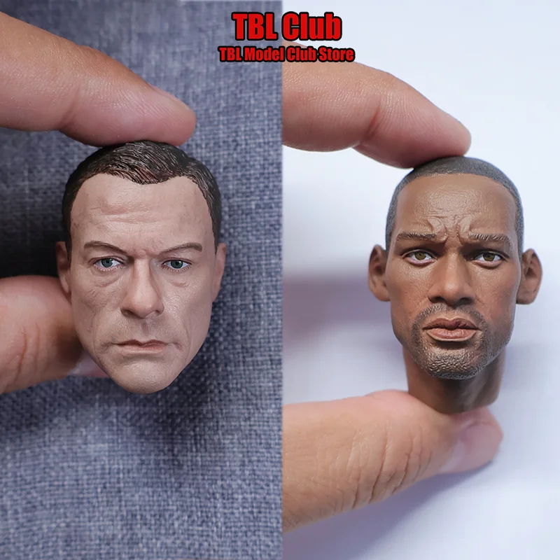 1/6 Scale Agent Smith Action Actors Vilain Painting Finished Product Head Sculpt Model For 12-inch  Action Figure Soldier