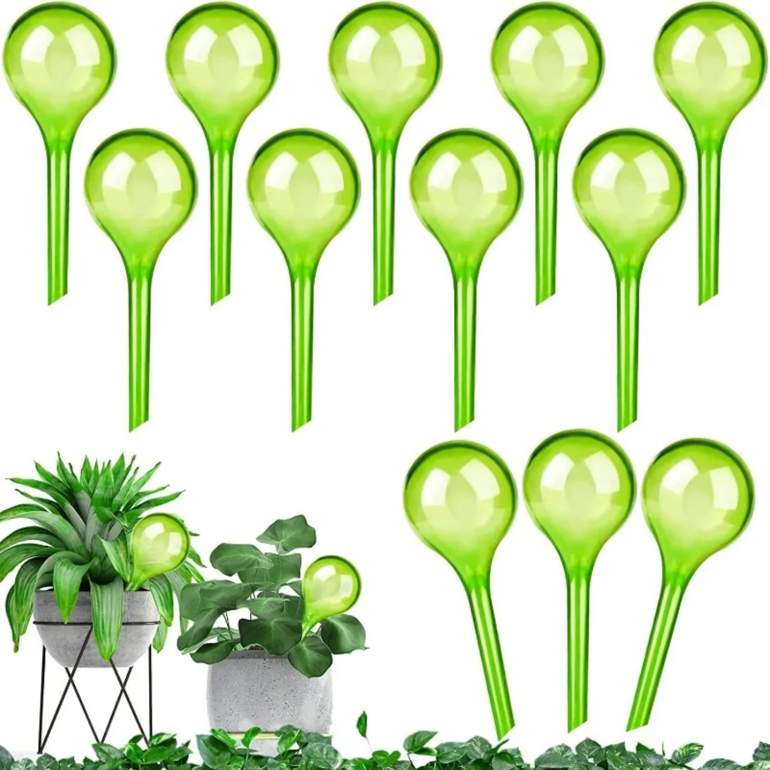 Automatic Plant Watering Bulbs Self Watering Globe Ball Water Device Drip Irrigation System  Garden Flower Plant Plastic Ball