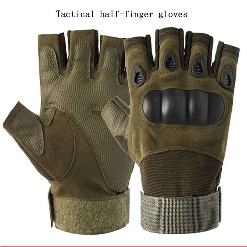 

Fitness Anti Slip Cycling Gloves, Wear-resistant Outdoor Tactical Sports Climbing Half Finger Gloves Mx gloves Mtb men gloves