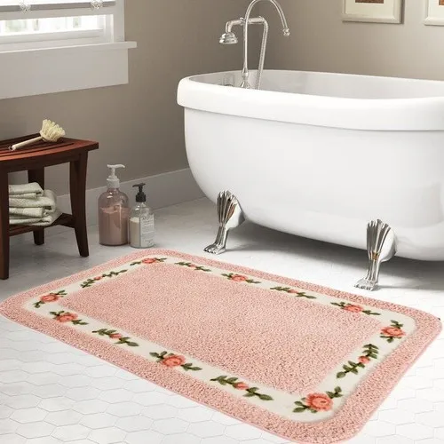 Inco Home Rose Bath Mat 70 X120 Pink