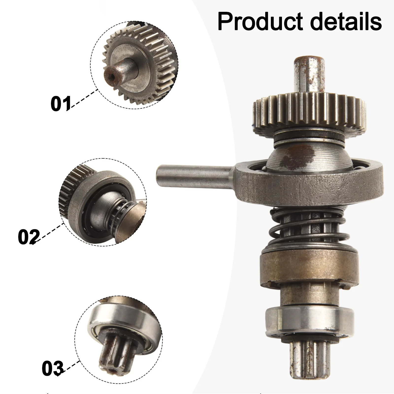 Metal Swing Bearing For WU390 WX390 Rotary Hammer Drill Parts 63.5mm Replacement Accessories Power Tool Repair Components