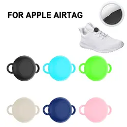 For Apple Airtags Case Silicone Protective Shell Anti-lost Device For Airtag Tracker With Shoelace For Kids Elderly