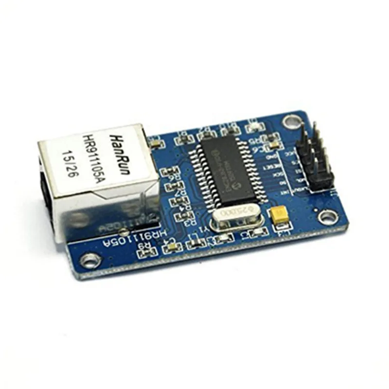Interfaz Spi ENC28J60 Módulo de red Ethernet 51/AVR/ARM/PIC Code versión Mini para Arduino
