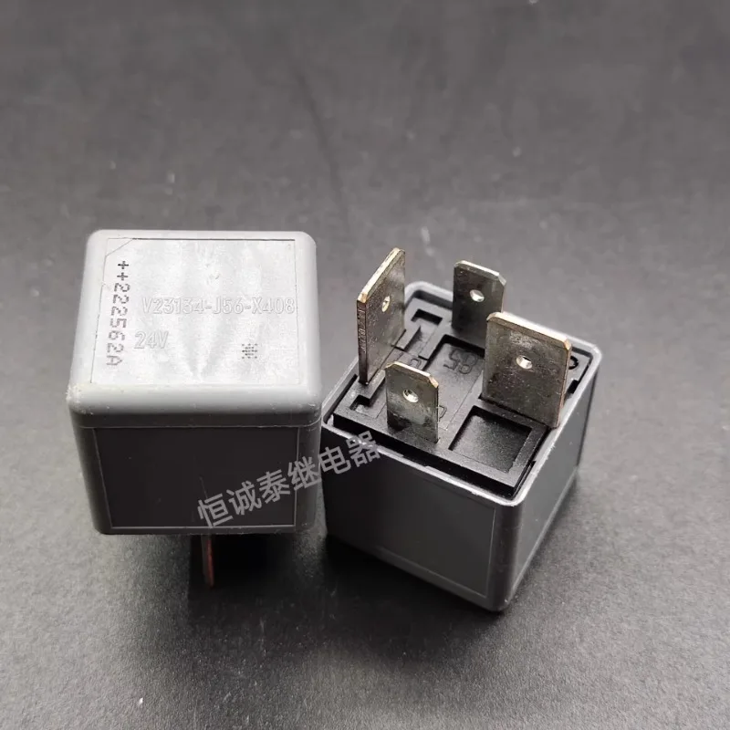 

（Brand-new）1pcs/lot 100% original genuine relay:V23134-J56-X408 24V Automotive relay 70A 4pins