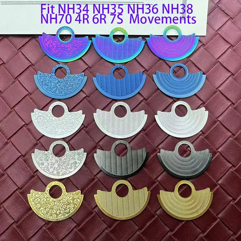 

NH35 NH36 Watch Movement Patch Weight Rotors Automatic Hammer Patchs Fit NH34 NH38 NH39 4R 6R 7S Movement Refit Guard Parts