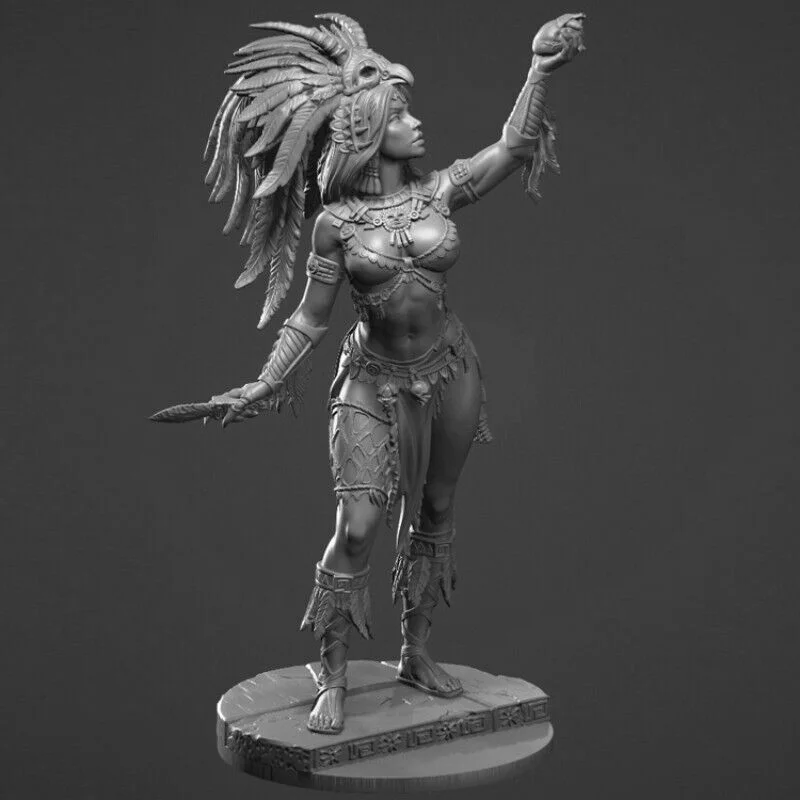 

1/24 Scale Resin Figure Evil Sacrifice Rites Assemble Model Kit Unassembled and Unpainted 3D printing toy ﻿