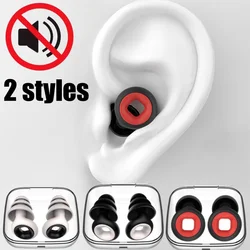Silicone Earplugs for Swimming Sleep Noise Cancel Noise Reduction-Soundproof Reduce Disturbances -Quality Loop Earplugs Supplies