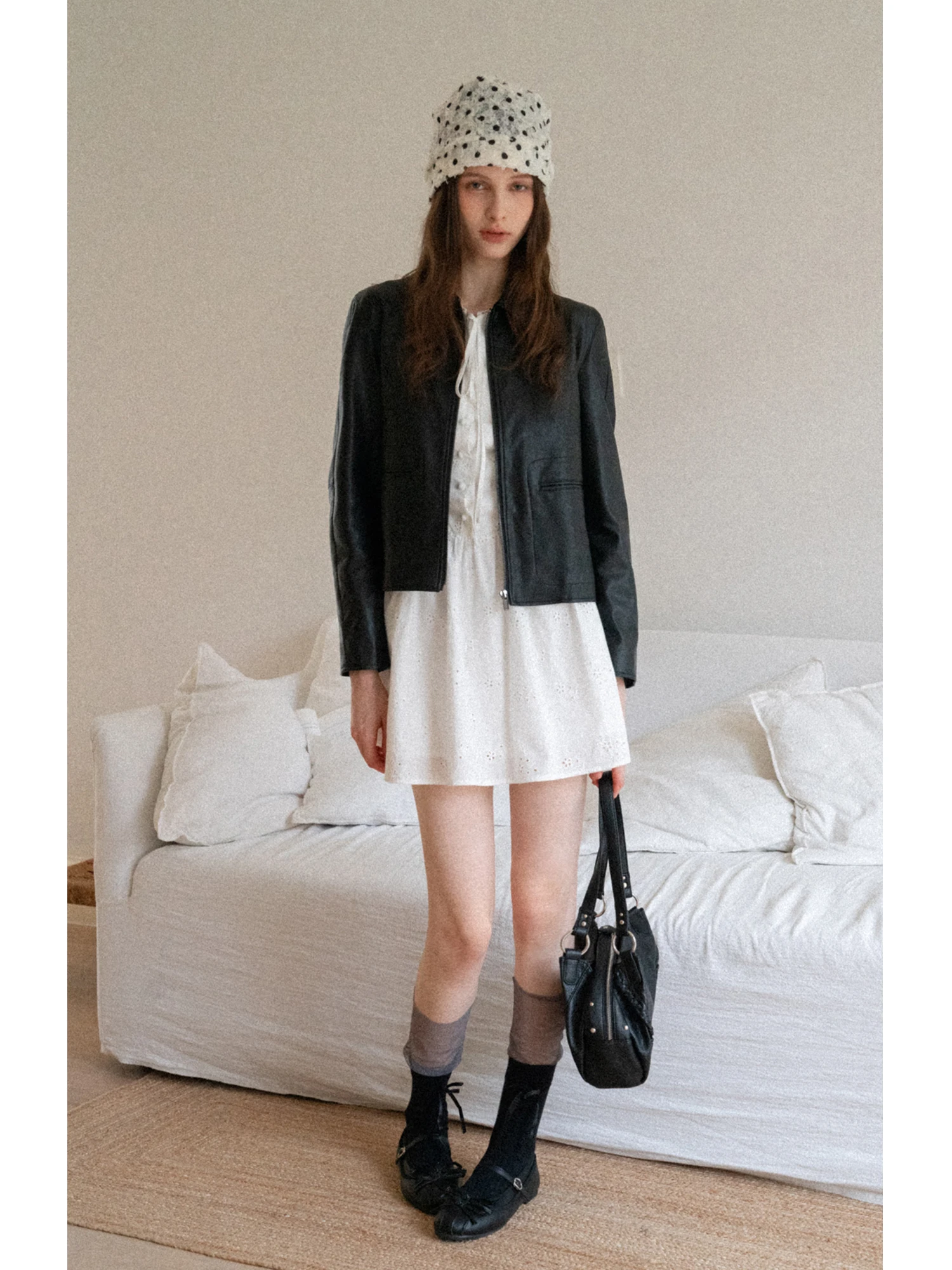 Eggka bordado branco dr emagrecimento a linha longa sve ort saia de cintura alta algodão francês sle outono temporada senhoras dr