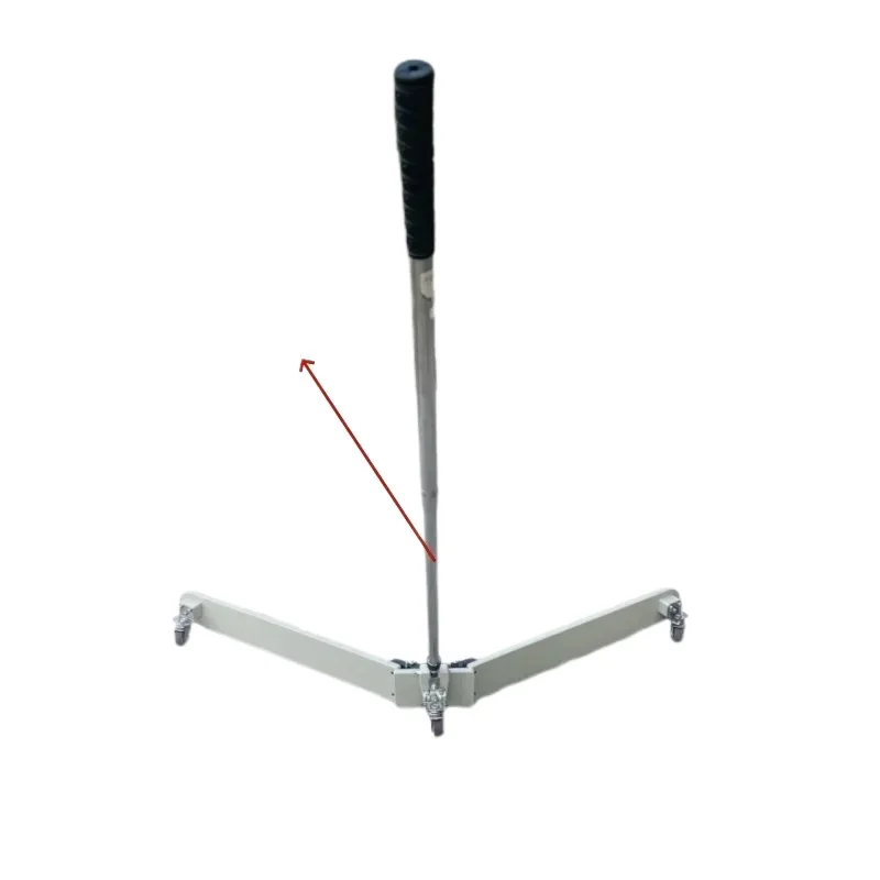 Badminton Collector Folding Three-wheel Sweeper Badminton Training Equipment