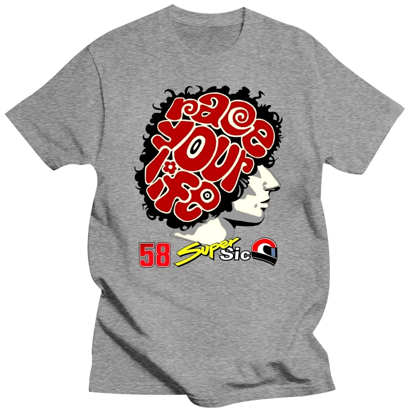 Marco Simoncelli T-shirt For Men Plus Size 5XL Team Tshirt