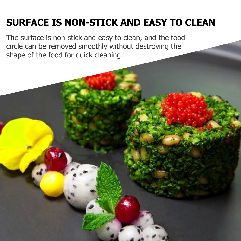 

Round Cold Dish Mold Dessert Baking Food Molds Kitchen Tool Utensils Stainless Steel Forms Accessory Supplies