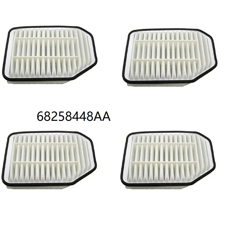

4pcs Filtro aria motore nuovo di zecca 68258448AA per Jeep Wrangler