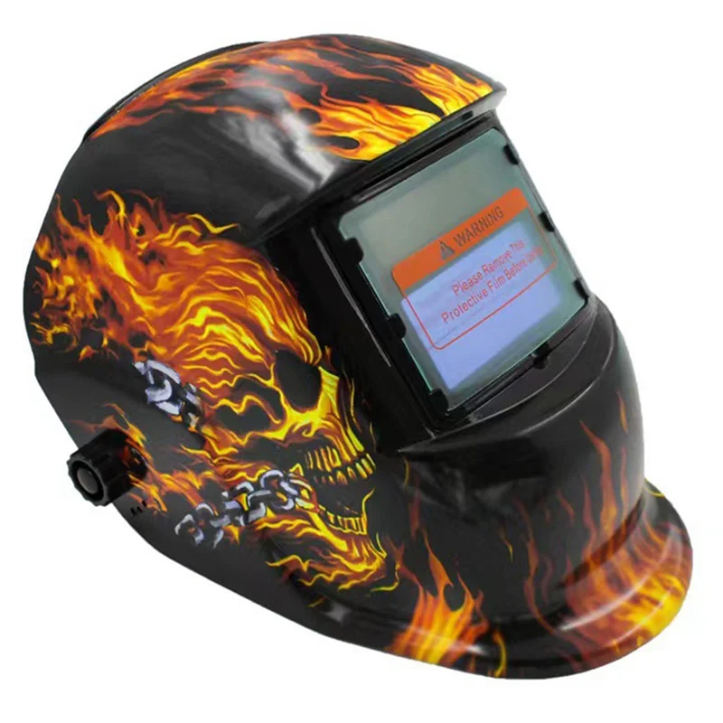 

F-3C Welding Helmet Solar Automatic Color Changing Heads Mounted Welding Helmet High Temperature Protection