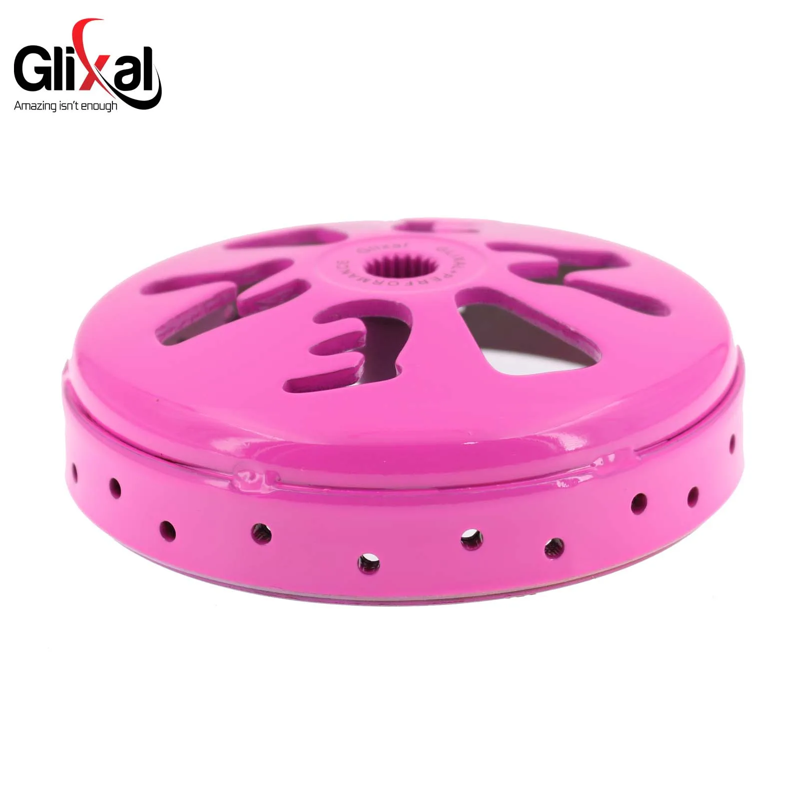 Glixal GY6 125cc 150cc 200cc High Performance Racing Drilled Clutch Bell Drum for 152QMI 157QMJ Engine Scooter Moped ATV Go Kart