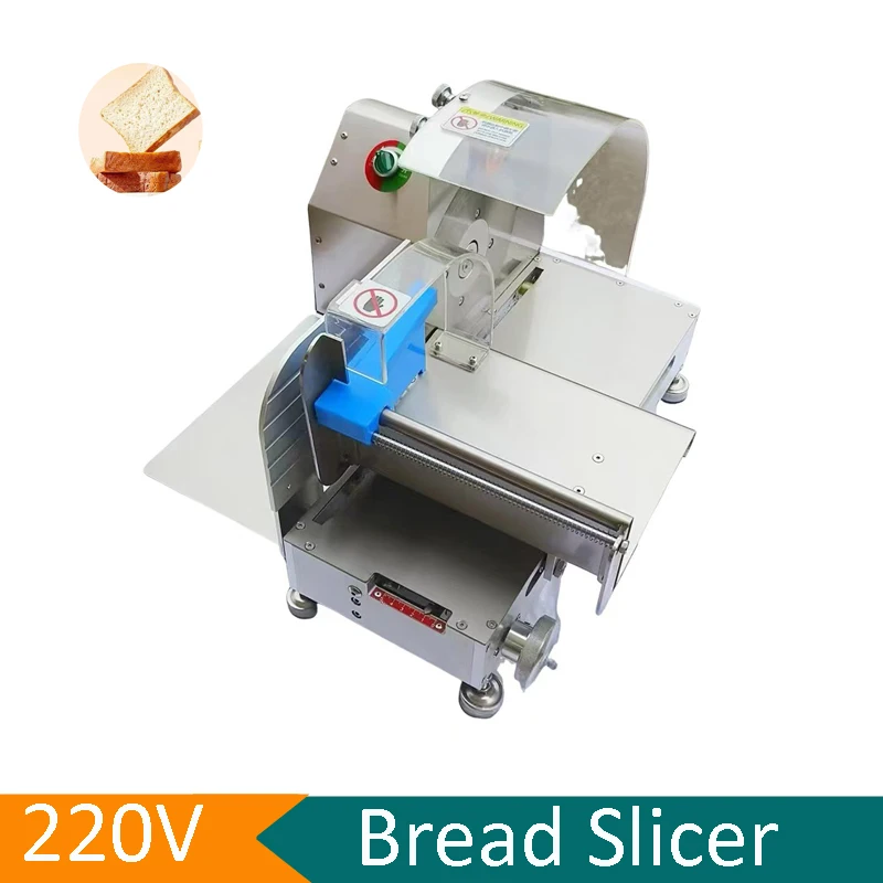 

High Efficiency Bread Slicing Machine Adjustable Bread Cutting Equipment New Arrival Automatic Loaf Burger Toast Slicer