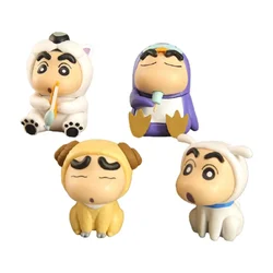 Crayon Shin-chan Cartoon Model Figure Cartoon Movie Peripheral Toys Kawaii Action Figure Japanese Christmas Toy Gifts for Kids