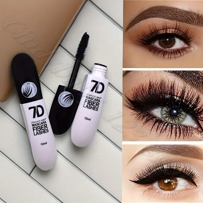 

7D Mascara Waterproof Encryption Elongated Sweat-proof Thick Durable Durable Stereotype No Simmy No Fading