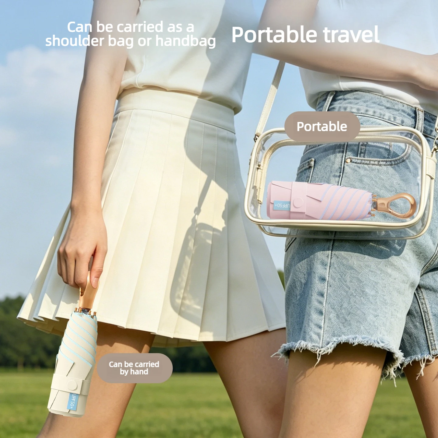5 Katlanır Taşınabilir Güneş Ş - Travel Umbrella Compact incelemesi ve fiyatı