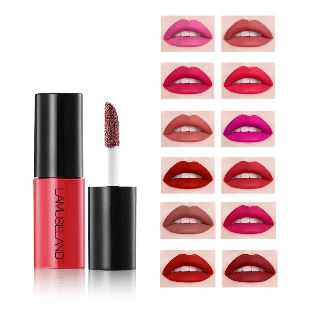 Healthy Matte Lipstick Mini Easy to Use Natural Long Lasting Non Stick Lip Gloss  Liquid Lipstick Waterproof