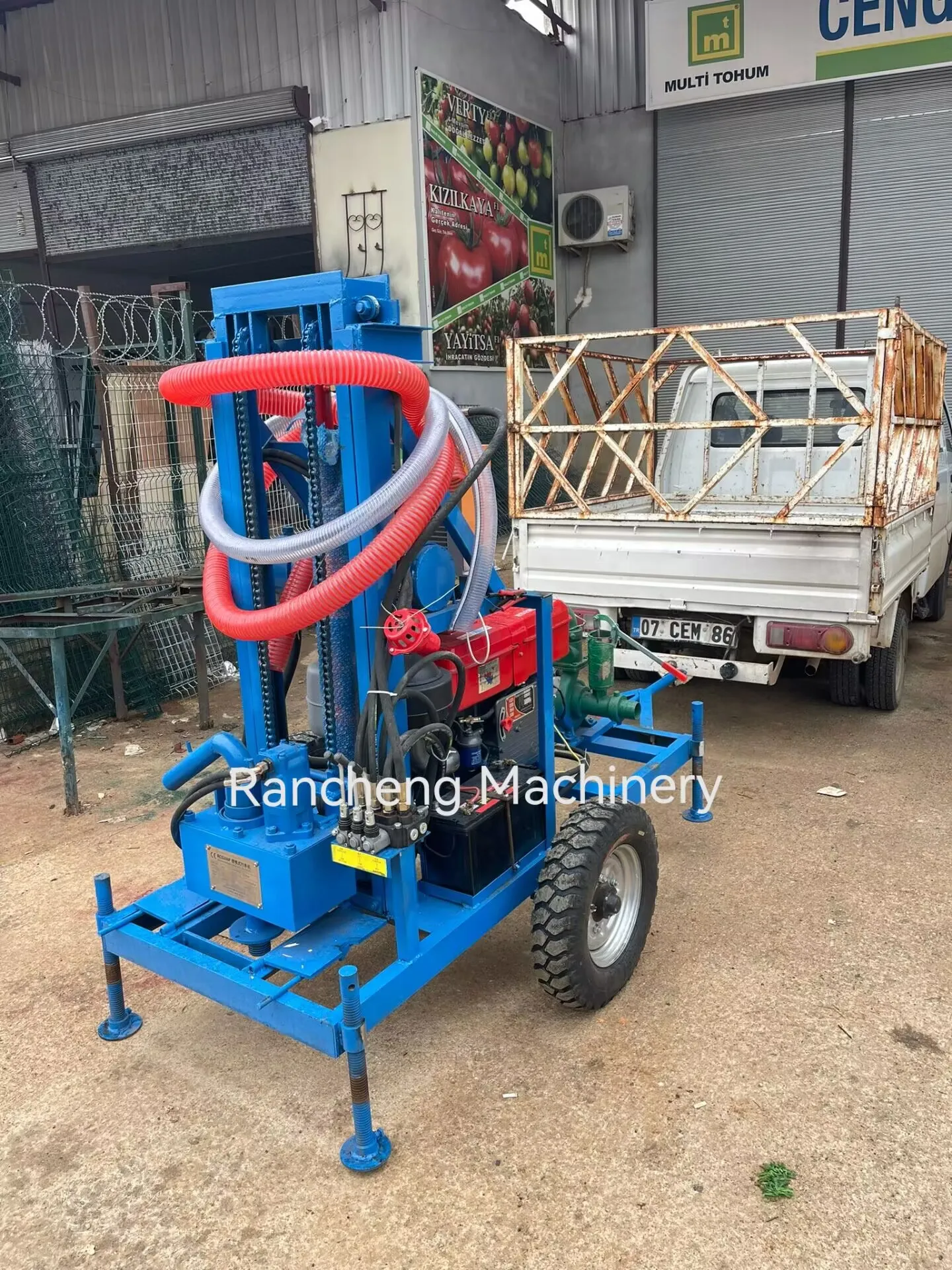 آلة حفر الآبار RCS200P من مورد المصنع في كينيا للبيع #6