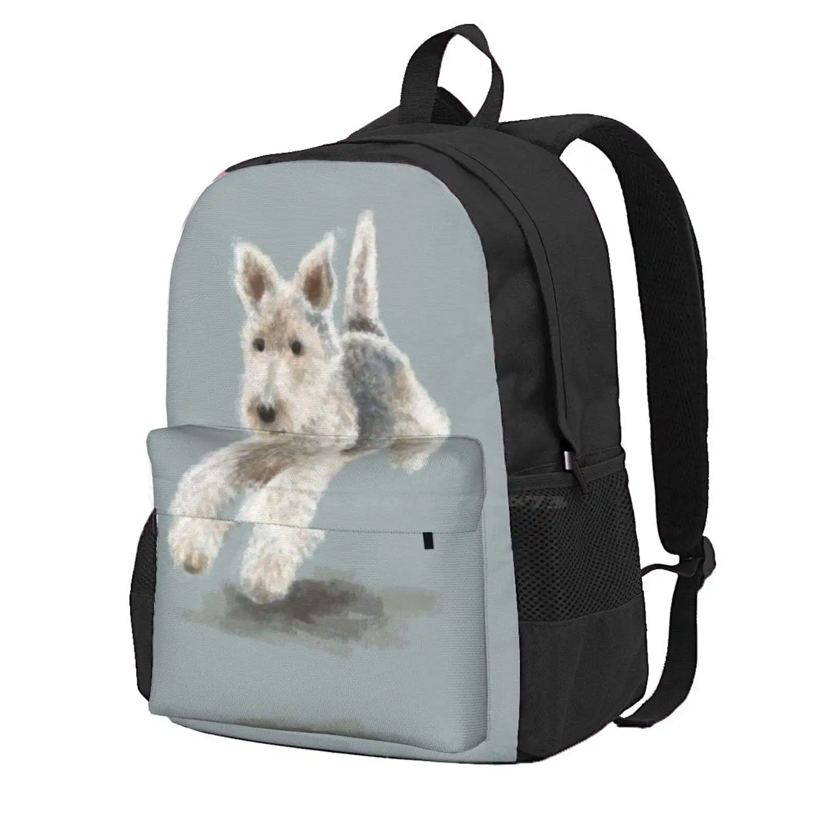 The Fox Terrier Hot Sale Schoolbag Backpack Fashion Bags Foxy Foxies Dogs Terriers Small Breeds Wire Haired Smooth Lakeland