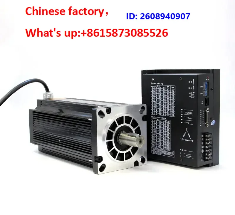 1pcs 130 stepper motor set 50n. m24 28 35n. m with DSP digital drive 9.1A three-phase 130BYG35