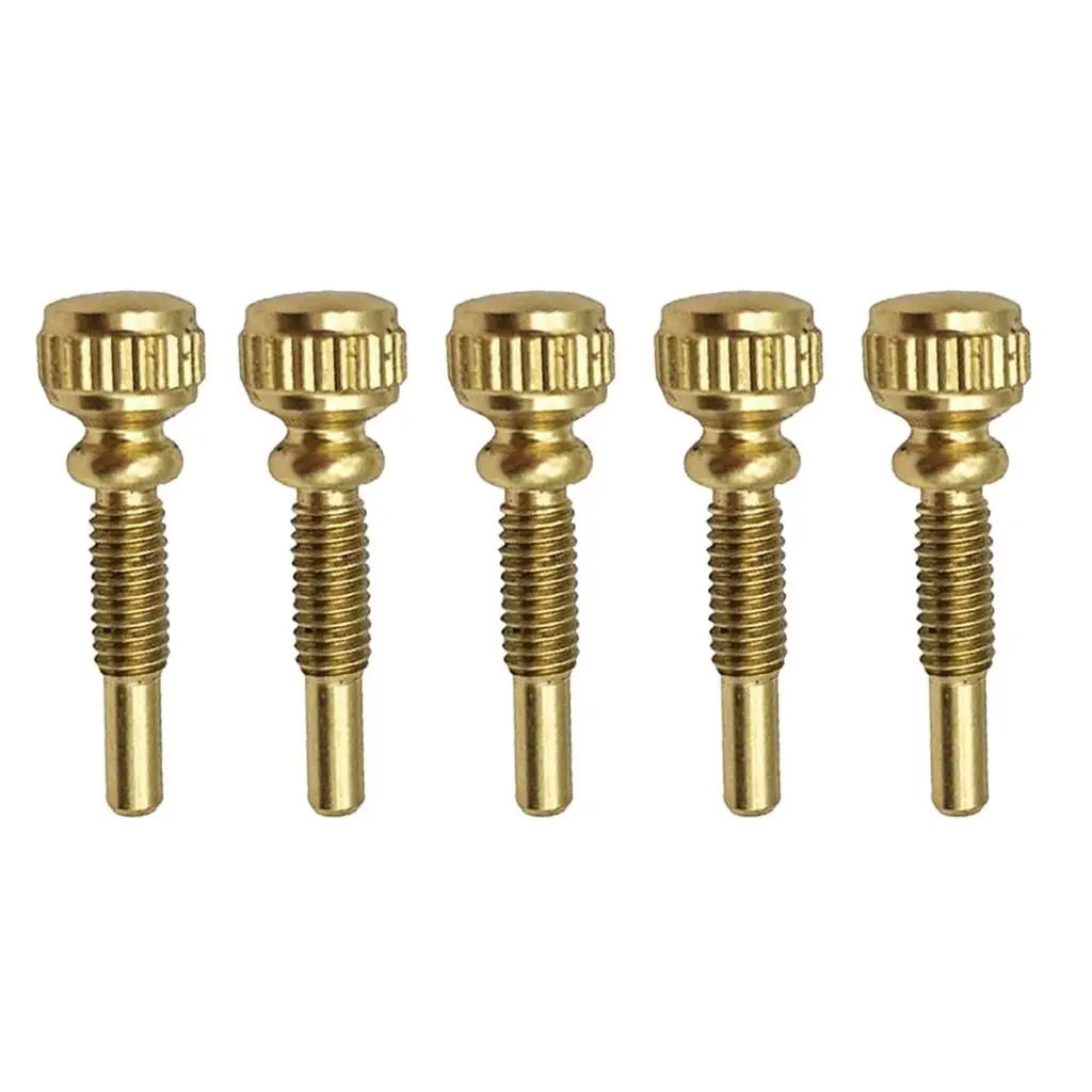 Trumpet Positioning Screws Replacement Set Brass Repair Tools Universal Parts for B Flat Trumpet Musical Instrument Upkeep