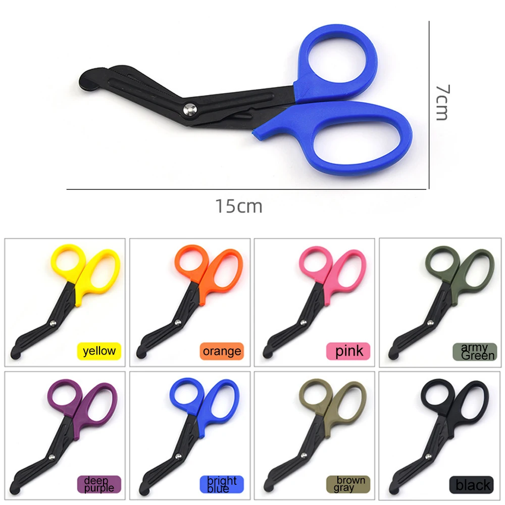 Survive Rescue Scissor Gauze Cutter Medical Rescue Emergency First Aid Shear Outdoor Paramedic Bandage Medical Scissors Tool