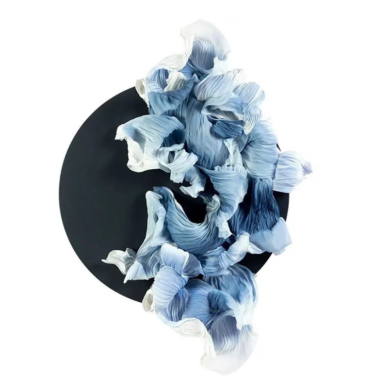Handmade fabric installation Hotel lobby Sales department Art decorative painting Model room Exhibition hall Shopping