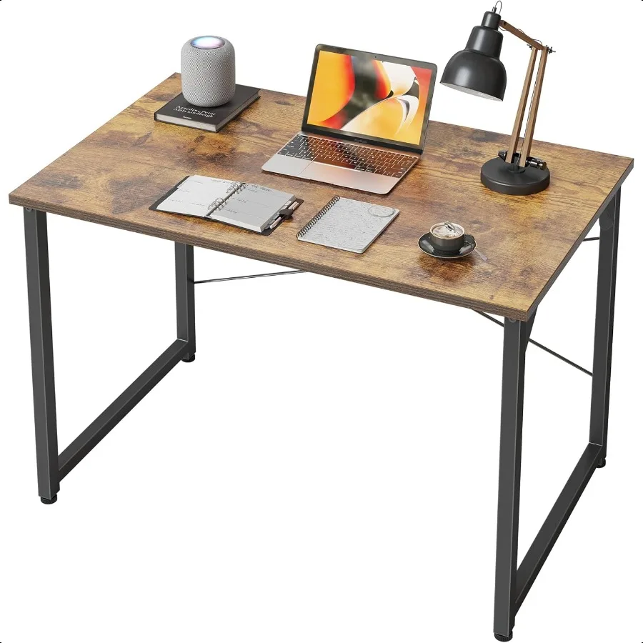 

Computer Desk 32 inch Small Home Office Desk for Small Spaces Modern Simple Style for Home Office Study Writing Rustic Brown
