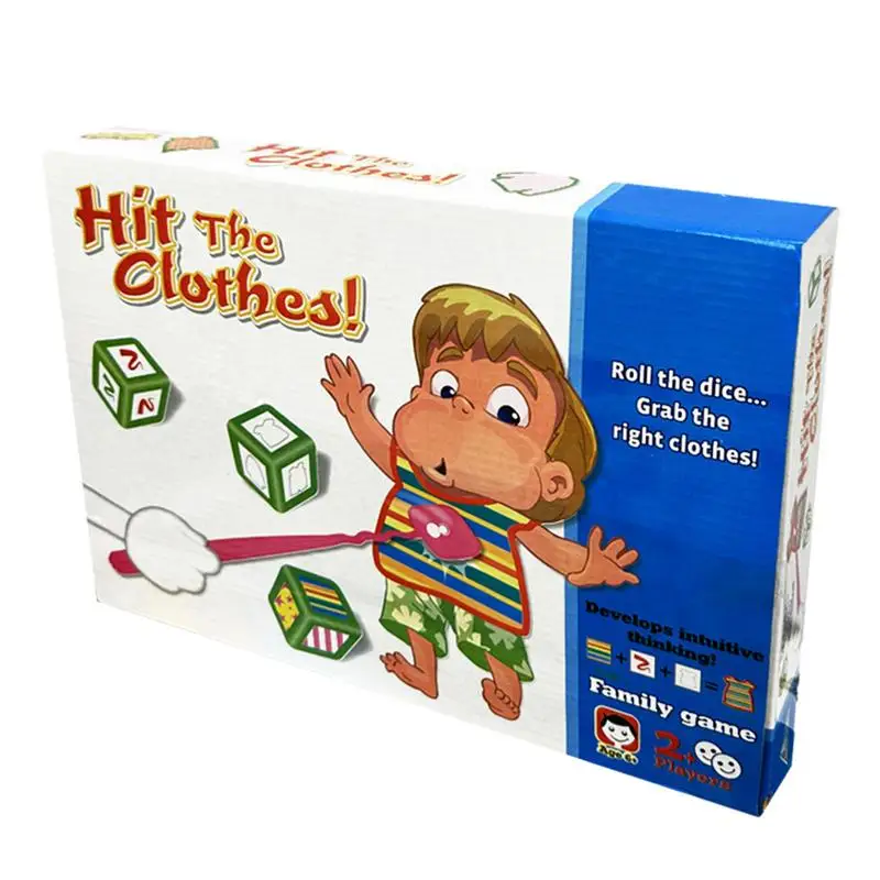 

Match Toys Hit The Clothes Game Roll The Dice Grab The Right Clothes Brain Teaser Game For Kids 3 Educational Learning Activity