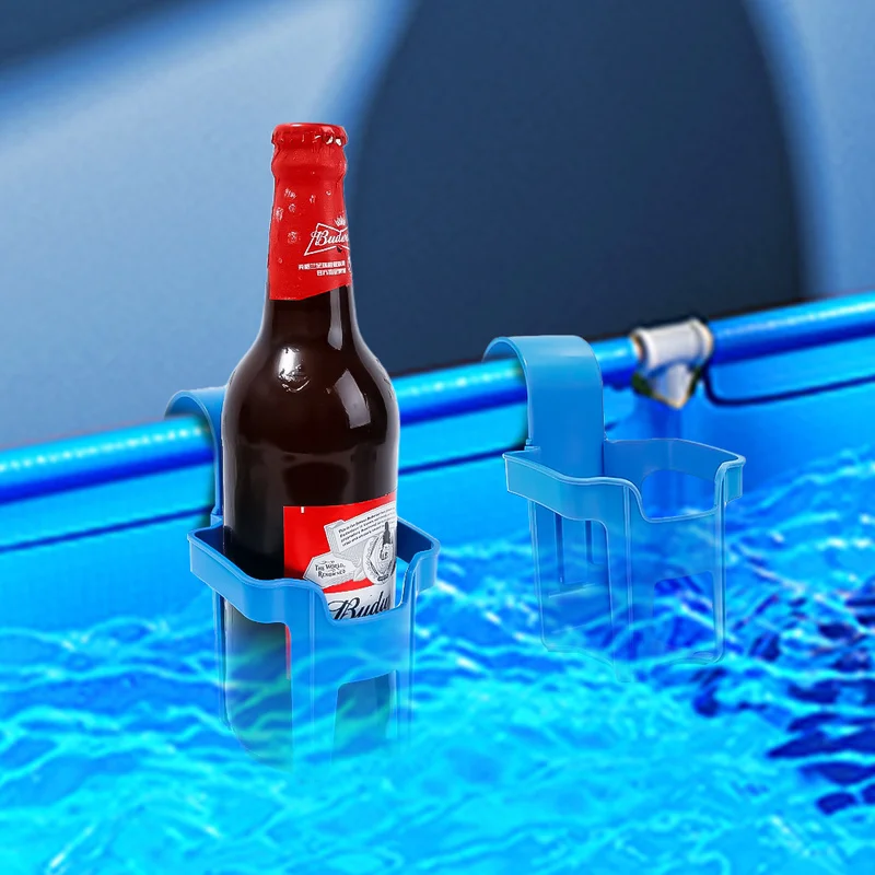 Schwimmen Pool Getränke Halter Pool Wasser Tasse Hängen Rack Getränke Bier Lagerung Regal Brunnen Wasserkocher Aufhänger Rack Schwimmen Pool Zubehör