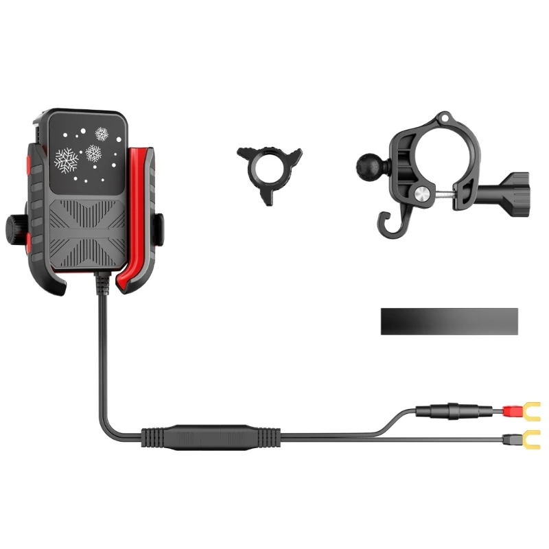 Universal Shockproof Smartphone Holder Support Bracket For Motorcycles Featuring Advanced Temperature Control System