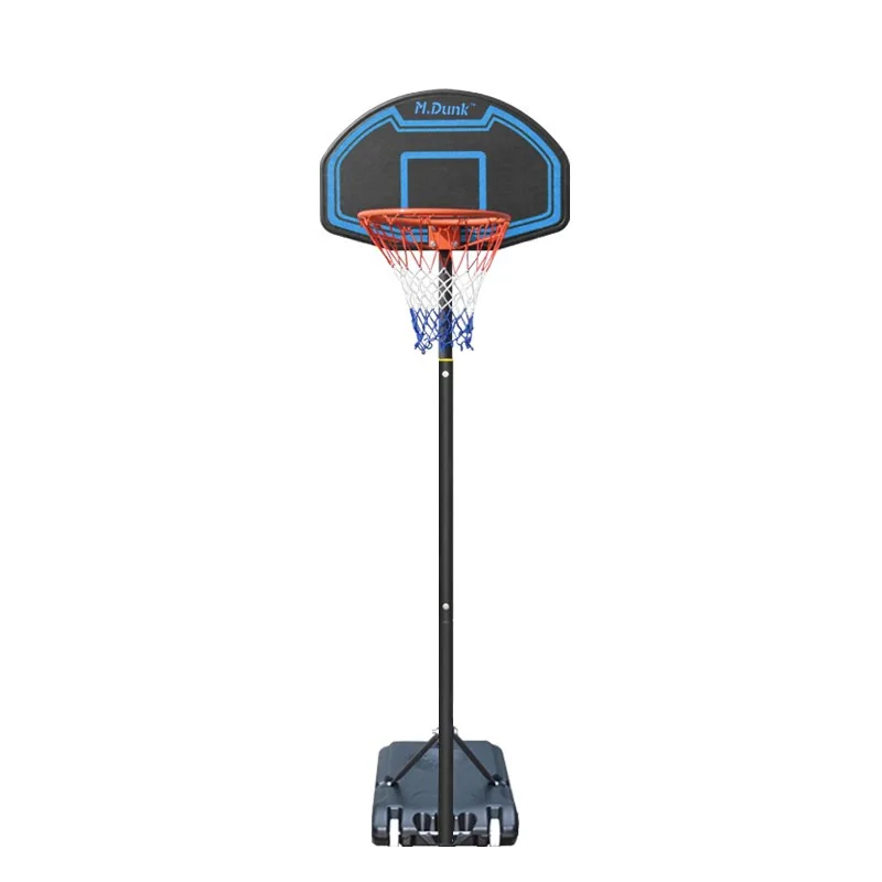 Basketball Training Equipment Hoop Outdoor, Basketball Stand with Wheels and Backboard for Kids Youth & Adult