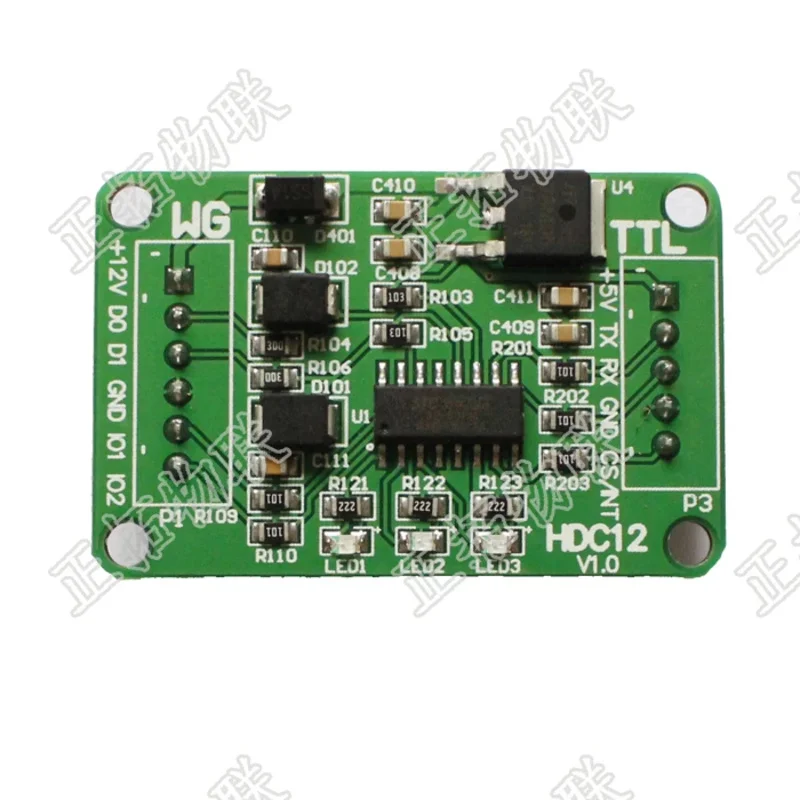 Двусторонний преобразователь Wiegand в TTL/WG в TTL в TTL