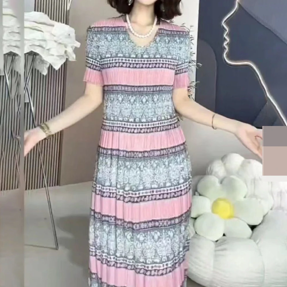 

High-end new loose fashion dress vestido feminino clothing long dresses for women Loose