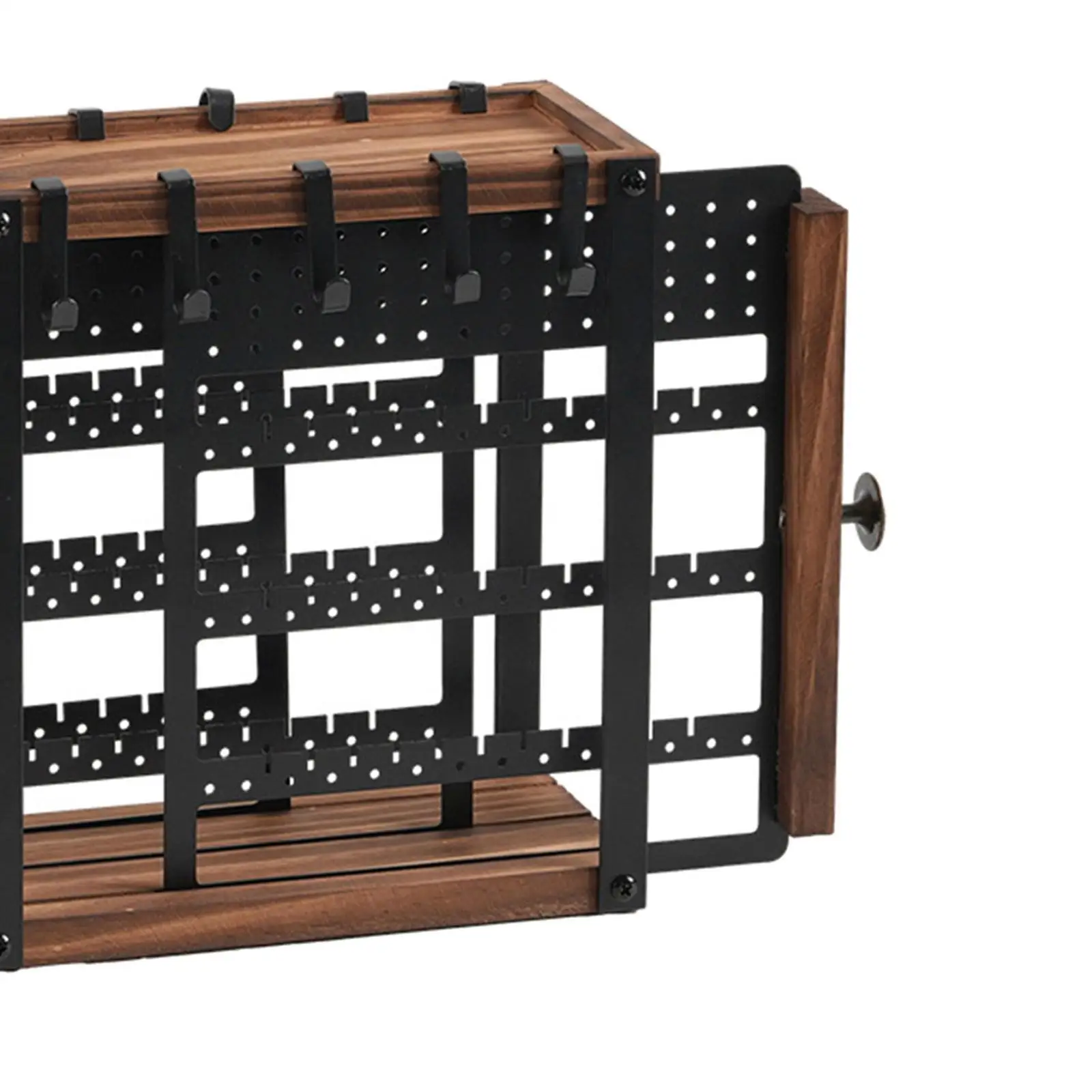 Earring Holder and Jewelry Organizer with Tray, Jewelry Stand Rack Display Classic for Necklaces Bracelet Earrings and Ring