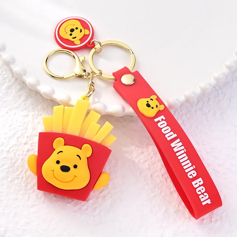 Disney cartoon Winnie bear   Key Chain Key chain cute doll car key chain pendant gift