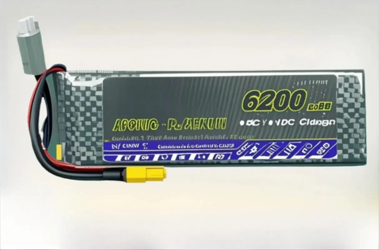 RC Airplane Lithium Battery 6200mAh 40C 7.4V 11.1V 14.8V Wholesale Custom Connector Available Contact Customer Service