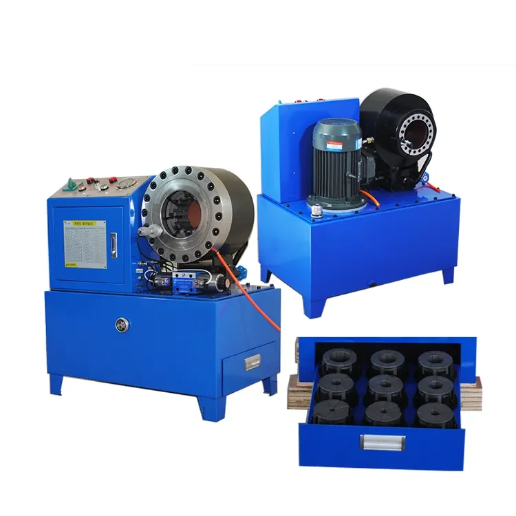 

Top Selling CE Certified Hydraulic Hose Pipe Crimping Ma chine Automatic Rubber Fitting & Steel Wire Rope Swaging Ma chine