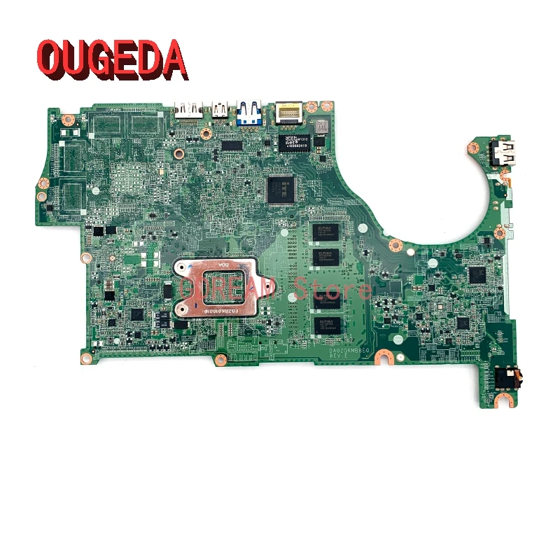 OUGEDA For Acer Aspire V5-472 V5-572 NBMA311009 DA0ZQKMB8E0 Laptop Motherboard 2127U CPU 4GB RAM onboard main board full test