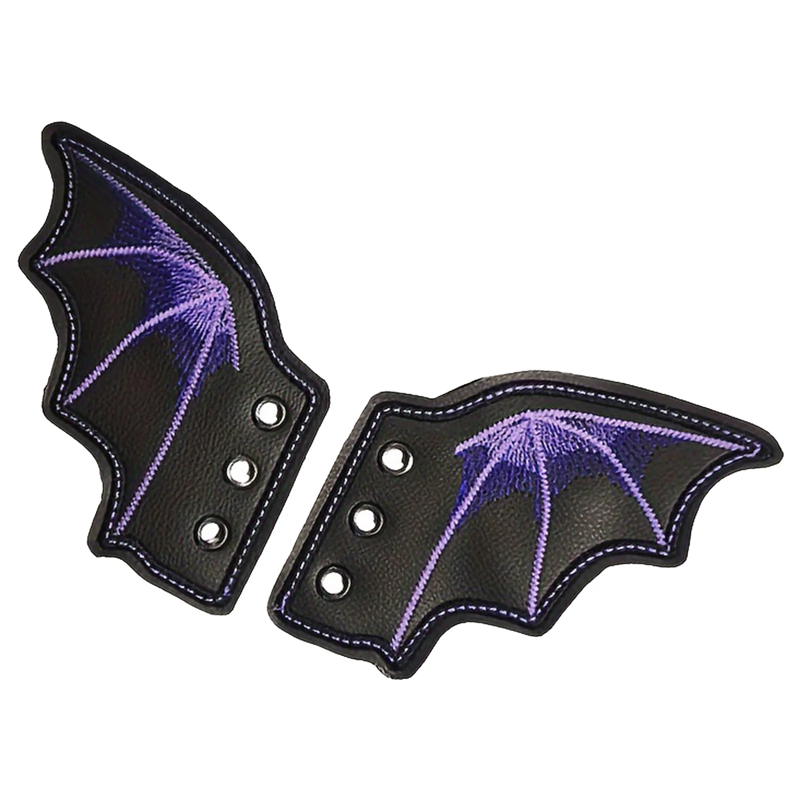 1 Pair Bat Shoe Wings Shoes Decal Elegant Removable Versatile Shoe Accessories for Beautiful Boots Shoes