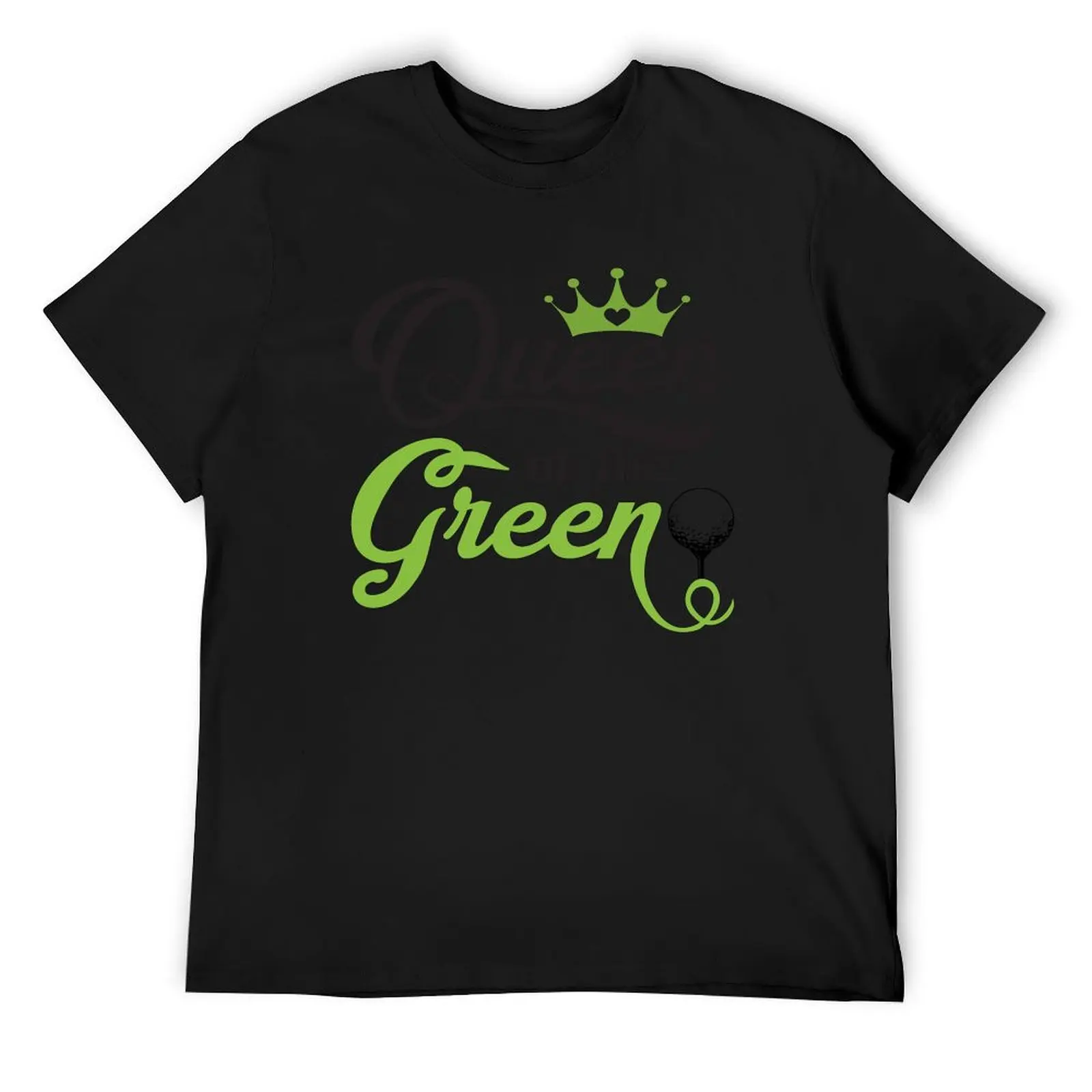 

Queen of the green TTA T-Shirt graphics summer tops plus sizes oversized graphic tee mens t shirts top quality
