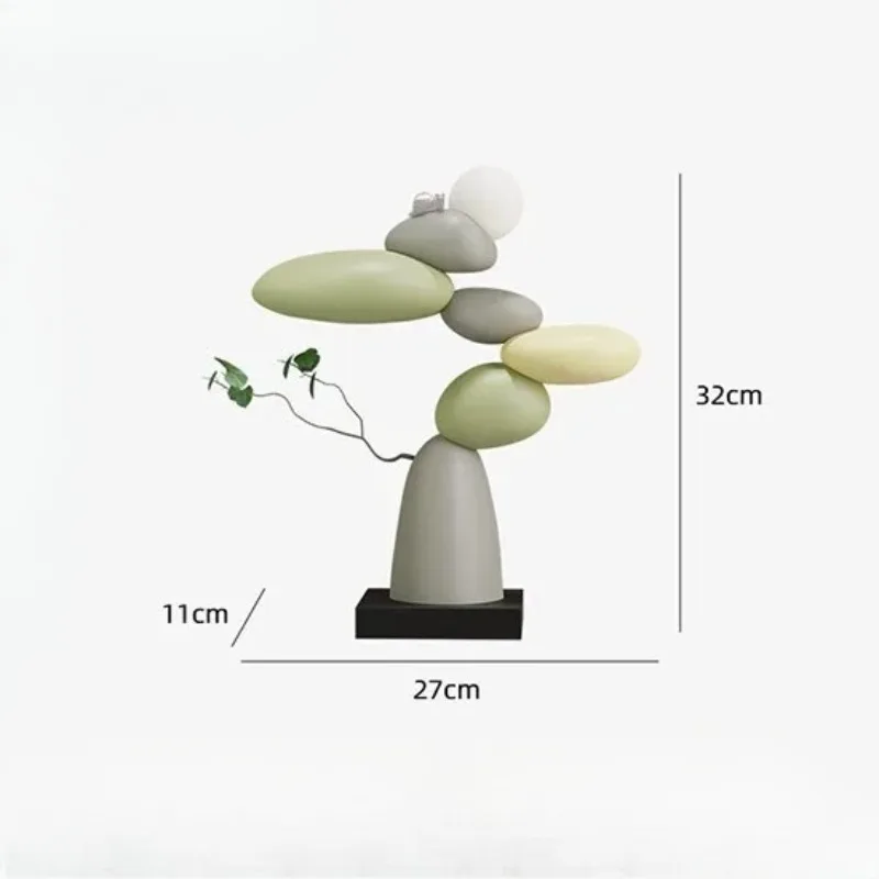 Modern Art Living Room TV Cabinet Next To The Floor Large Ornaments Light Luxury High-level Art Entrance Table Furniture Bedroom