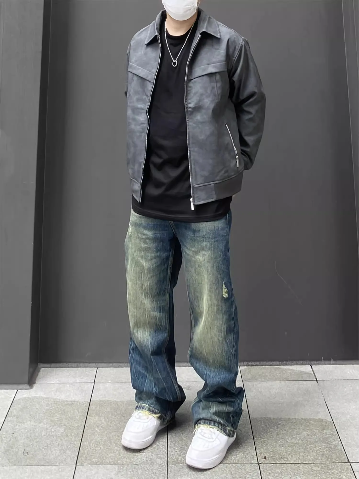 

Ретро джинсы в американском стиле, синие, для мужчин и женщин, винтажные, плотные, прямые, свободного кроя, длинные брюки, трендовые