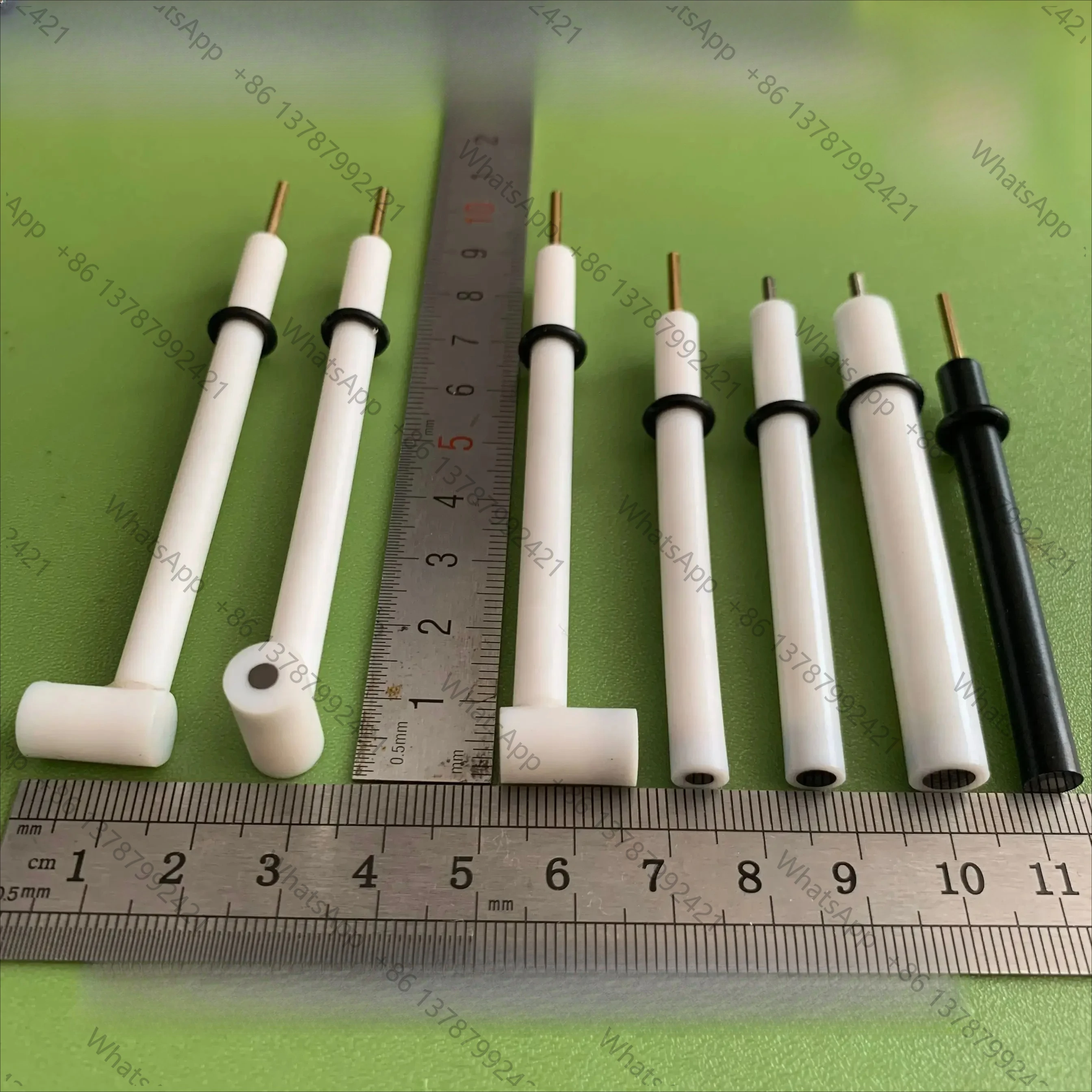 3mm glass carbon electrode 4mm 5mm glass carbon electrode glass carbon rod tetrafluoro shell polished copper joint