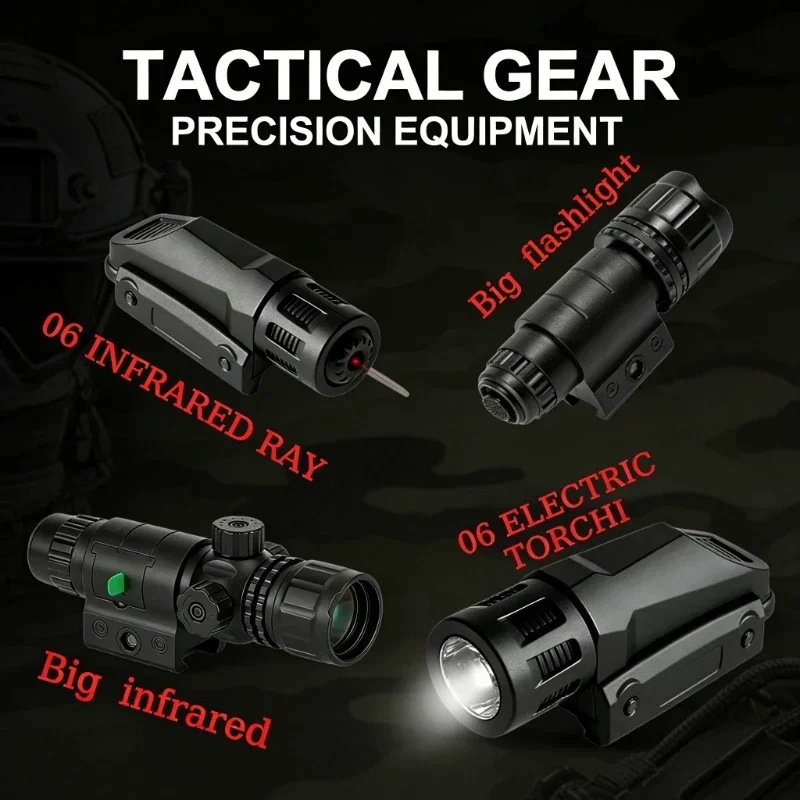

New Tactical Infrared Laser Indicator, Plastic Shell, Adjustable Height, 20mm Rail, for Airsoft Toy Guns Hunting CS Game