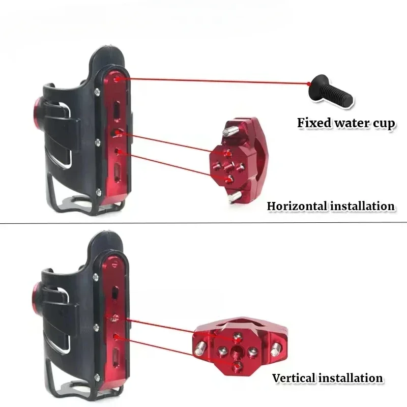 Motorcycle Coffee Bottle Holder For YAMAHA VMX V-Max 1200 20th Anniversary L.E. V-MAX1700 Water Tea Beverage Support Accessories