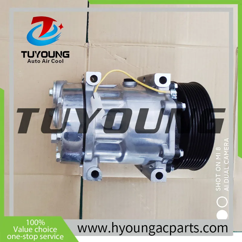 In Stock Auto AC Compressor SD7H15 for VOLVO Engineering Vehicles 6034 VOE15082727 15082727 VOE11412631